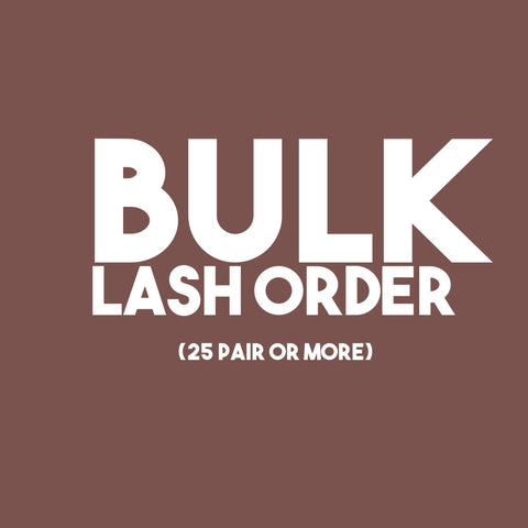 BULK LASH ORDER